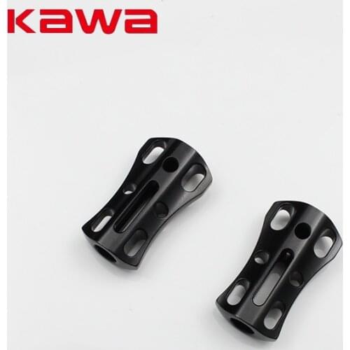 2017 RUKE 2pc/lot Fishing Reel Handle Knobs For Baitcasting Fishing Reels Component Part Fish Tackle Equipment Accessory