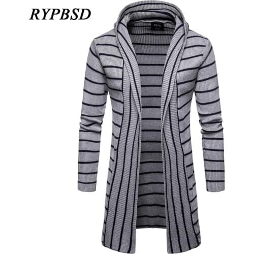 RYPBSD Men's Long Cardigans