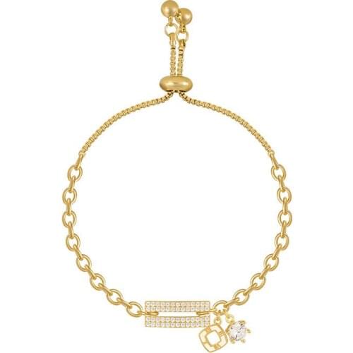 RZ026 Bracelet Student Girlfriend Bracelet Korea Simple and Cold Wind Ins Personality Design Hand Ornaments