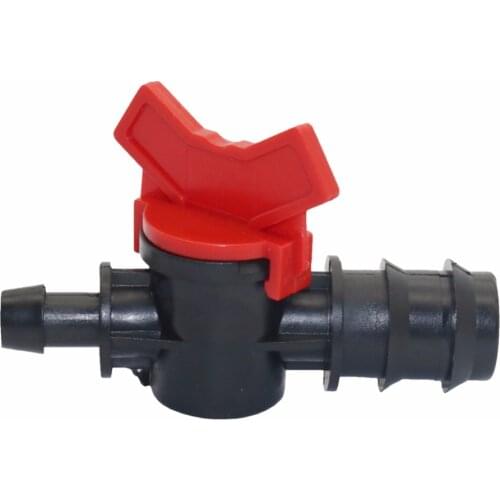 6 Pcs garden hose connector switch Bypass valve Drip bypass valve homebrew 9-10mm hose Agricultural irrigation