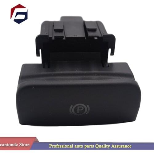 Car Parking Switch Bright Surface Electronic Handbrake Parking Brake Button Switch 470703 for Citroen C4 II Picasso DS4