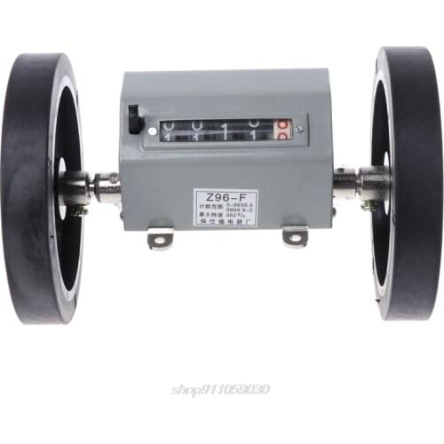 Z96-F Mechanical Length Distance Meter Counter Double Rolling Wheel 0-9999.9m N19 20 Dropshipping