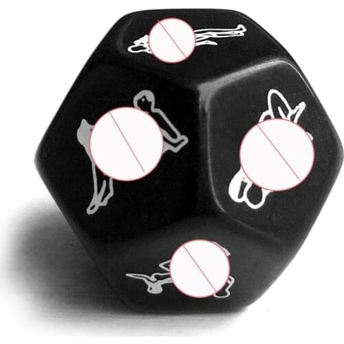 12 Sides Sex Dice Funny Couples Housework Game Toy Bachelor Romance Adult Party
