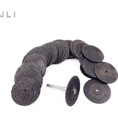 JLI 50pcs 32mm Double Line With Connecting Rod Grinding WheelSmall Blade DIY Abrasive Tools Electrical