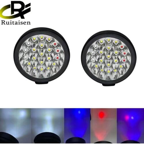 High Brightness Motorcycles Square LED bulb Moto Projector Headlights