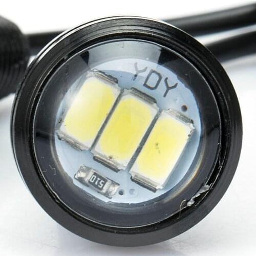 10 pcs 12V 23mm Eagle Eye Light LED High Power lamp Daytime Running Light parking lights Auto Fog bulb Backup DRL car styling