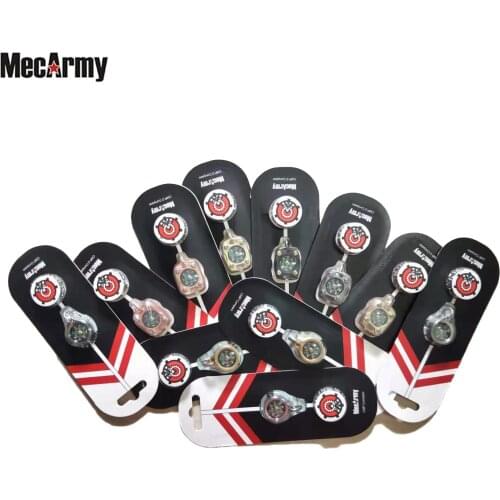 MecArmy Brass/Titanium CMP Compass Navigation guidance necessary for outdoor may be worn as a pendant