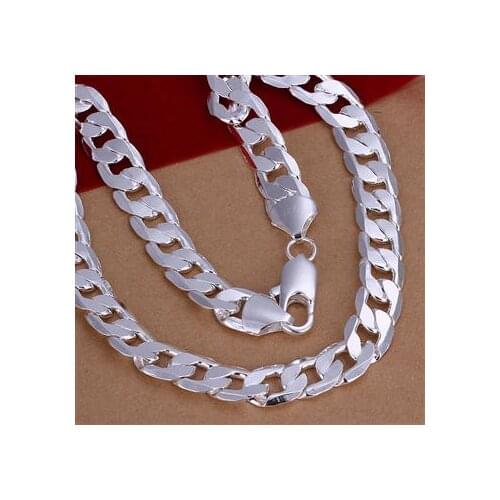 Fashion jewelry, S925 Sterling Silver color Jewelry. Necklace , jewelry, N054