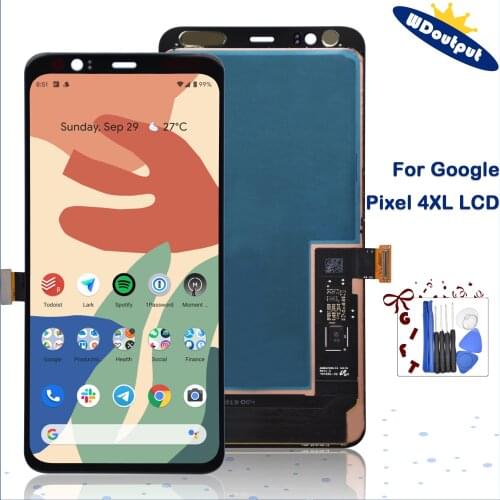 5.7"Original For Google Pixel 4xl LCD Display Touch Digitizer Screen For Google Pixel 4XL Replacement Parts