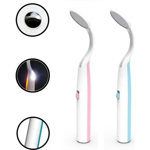 Dental Endoscope Led Luminous Dental Mirror With Light High Definition Anti-fog Dental Inspection Tool