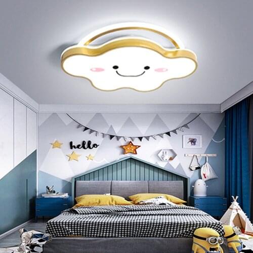 LED Ceiling Light Modern Boys Girls Kids Cartoon Lamp with Remote Control Dimmable Bedroom Chandelier Office Corridor Study Hall