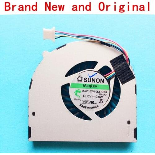 New laptop CPU cooling fan Cooler radiator for Acer Aspire 4810 4810TG 4810TZ 5810 5810TG SUNON MG55100V1-Q051-S99 cpu fan