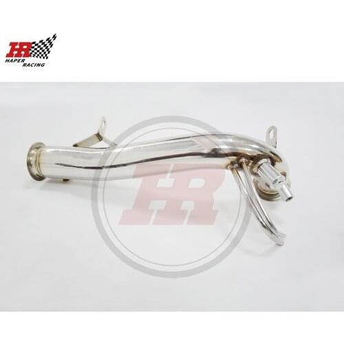 HP RACING 2.5'' Stainless Steel Decat Exhaust Downpipe For T5 1.9 2.5 TDI 84PS 102PS 131PS 174PS FWD 2006-2010