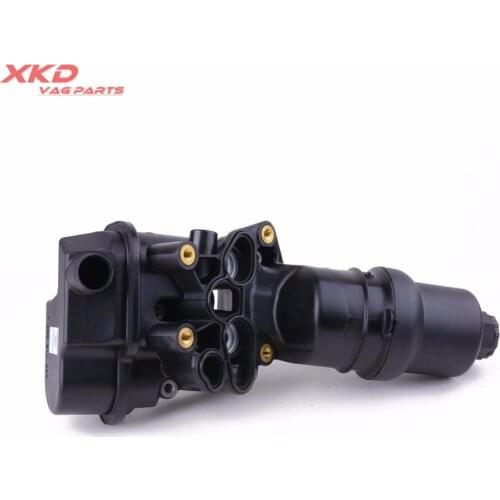 06F115397J New Engine Oil Filter Housing Assembly For Au-di A3 A4 TT V-W Golf Eos J-etta Passat 2.0T 06F 115 397 J 06F115397H