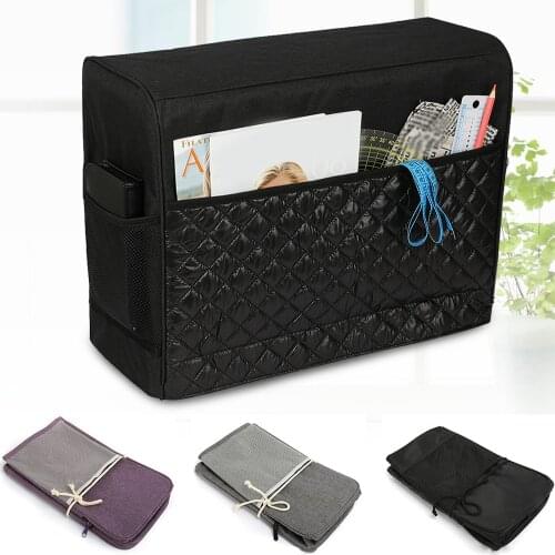 1 Piece 43*33*19.5CM Reusable Home Sewing Machine Bag Large Capacity Waterproof 600D Oxford Cloth Sewing Machine Cover