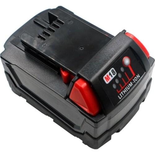 2 PCS 5.0Ah 18650 Battery Pack MIL18D Lithium Battery 18V Replacement for Milwau 18v Battery M18 48-11-1815 M18B2 M18XC M18BX