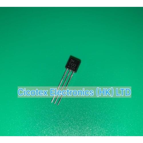 30pcs/lot 2N2222A TO-92 TRANS NPN 40V 0.6A TO92 2N2222-A 2N 2222 A P2N2222ARL1G