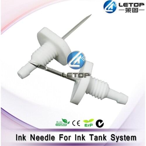 5pcs/lot new type！the ink tube needle use for mutoh allwin dx4 dx5 ink cartridge