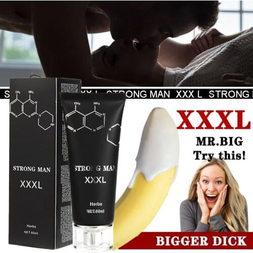 60ml Penis Enlargement Creme Increase XXXL Size Erection Men Massage Gel Aphrodisiac paste Mans repair activity cream