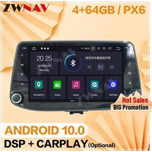 64GB DSP Carplay For Hyundai I30 2017 2018 2019 Android Screen GPS Player Navigation Auto Audio Stereo Radio Recorder Head Unit