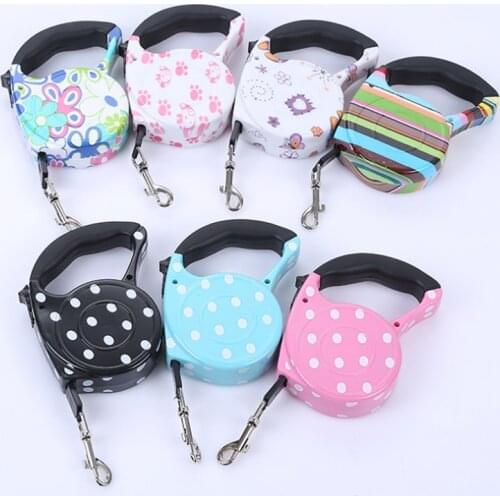 3M Retractable Dog Leash Automatic Flexible Dog Puppy Cat Traction Rope Belt Dog Leash for Small Medium Dogs Pet Products