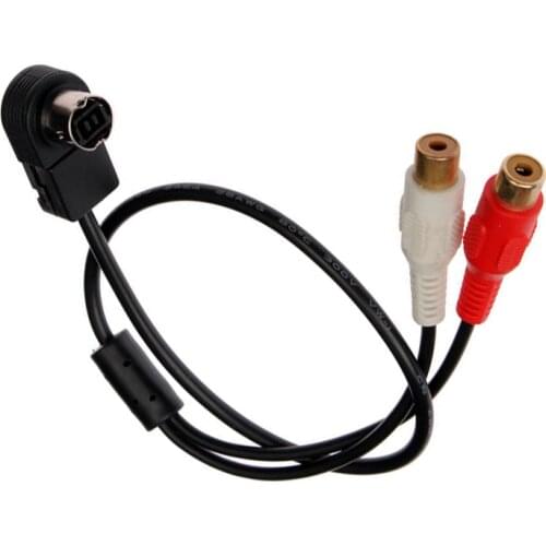 Biurlink 5Pcs KCA-121B RCA Aux-in Audio Cable Adapter for Alpine Ai-NET Port