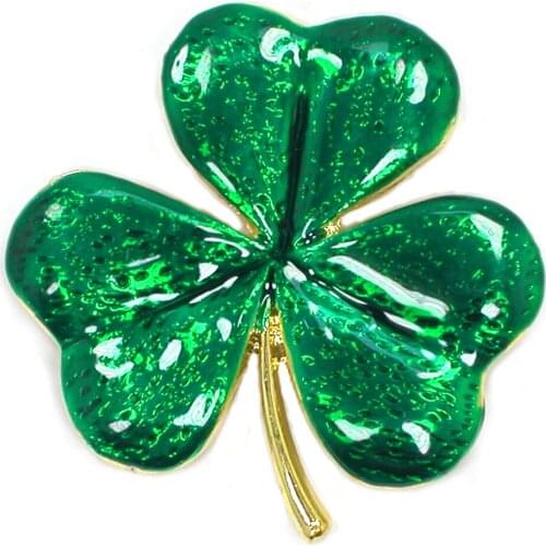 12pcs/lot Wholesale Fashion Brooch Hot sell clover Pin brooches Accessories jewelry gift C102202