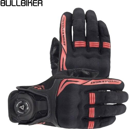 BULLBIKER New Mens Motorcycle Riding Gloves Breathable Touch Screen Anti-Fall Protective Gear Size S-2XL