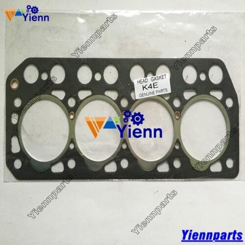 For Mitsubishi K4E Cylinder Head Gasket MM408457 For Mitsubishi MT23D Tractor K4E K4E-DI Diesel Engine Repair Parts