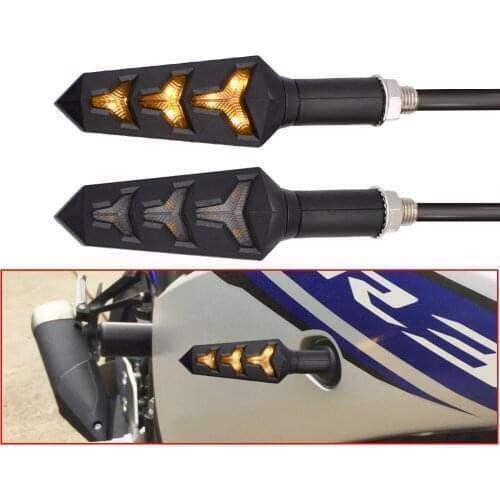 For YAMAHA XT250 TRICKER DT230 DT 125 230 LANZA KAWASAKI Motorcycle Turn Signal Lamp Built Relay Blinker Stop Signal Brake Light