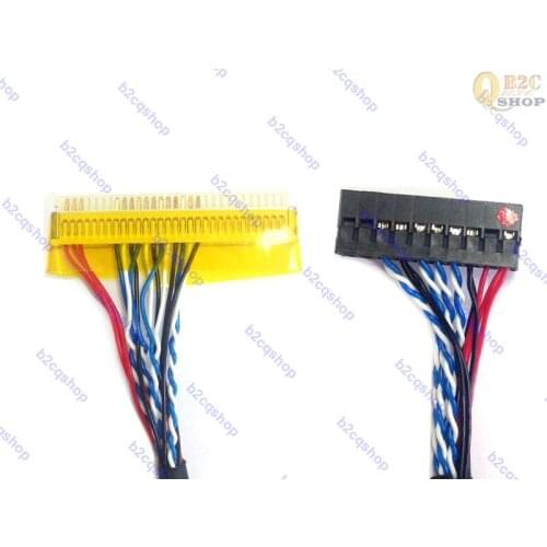 Fix 30P D6 LVDS Cable 1Ch 6 Bit for LCD Panel/Screen/Display PC Laptop Repair