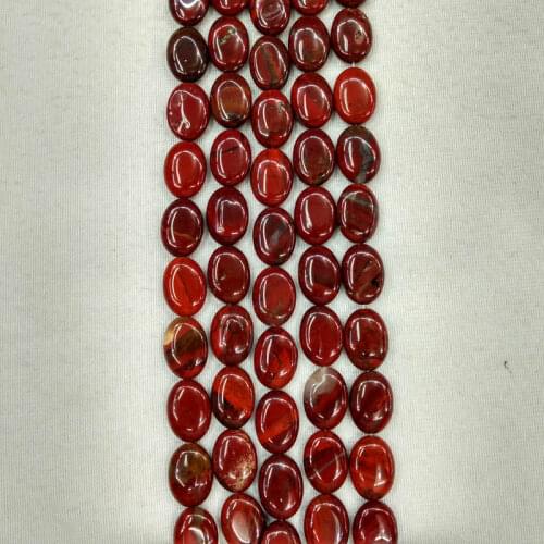 Wholesale 42pcs/lot Fashion good quality natural rainbow stone oval shape loose spacers beads 13x18mm for jewelry marking free