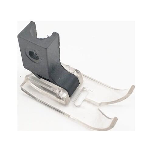 1pcs Mini Plastic Clear Tortuous Sewing Machines Presser Foot with Holders 2019 Top Quality Walking Foot for Home Sewing Machine