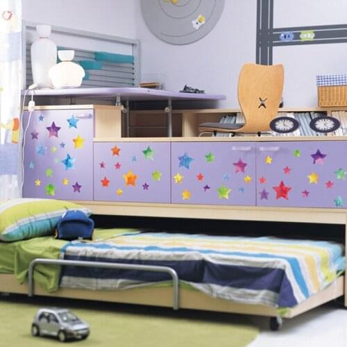 Multicolor Dots Kids Room Baby Room Wall Stickers Children Home Decor Nursery Wall Decals Wall Stickers For Kids Room Wallpaper