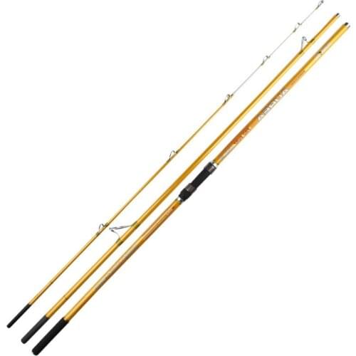 Export Italy surf rod 4.2M 3 sections carbon fiber Distance Throwing surfcasting fishing rod Intervene throw Anchor rod