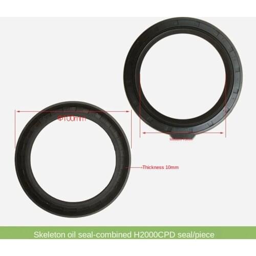 FOR FORklift Parts Skeleton Oil Seal 75*100*10 CPC3T Front Axle Hedian H2 Black Positive Package Quality FORklift Accessories