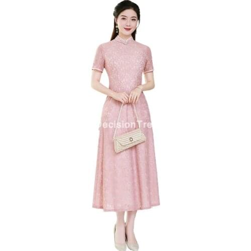 2021 woman aodai vietnam traditional clothing vietnam dress costumes improved cheongsam ethnic style qipao elegant party dress