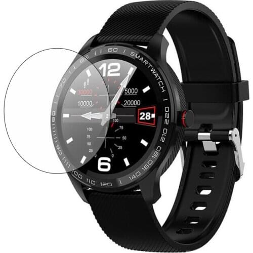 3pcs Transparent Protective Film Guard For LEMFO Hold mi UTELITE L9 Smart Watch Screen Protector Cover Smartwatch Protection