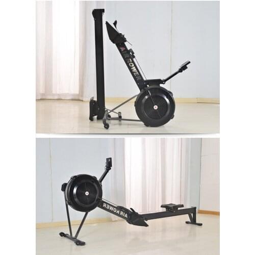 300KG Row Machines For Home Intelligent Adjustable Wind Resistance Folding Fitness Equipment Rowing Machine