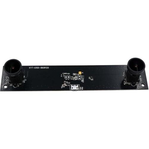 12cm Sensor Distance 3D VR Face Detection Synchronization Stereo Webcam OTG UVC Plug Play Dual Lens USB Camera Module