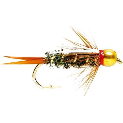 6pcs Aventik Bead Head Prince Flies Dry Trout Nymph Flies Choice Of Sizes Fish Flies