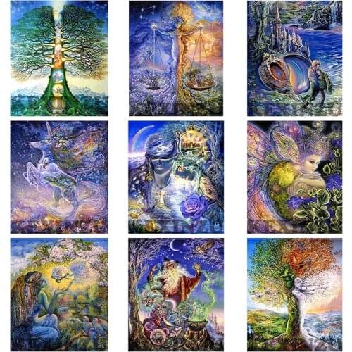 5d diy diamond painting Full square/round drill,Cartoon flower elf charac,handwork,embroidery,Rhinestone,Home wall decoration BK