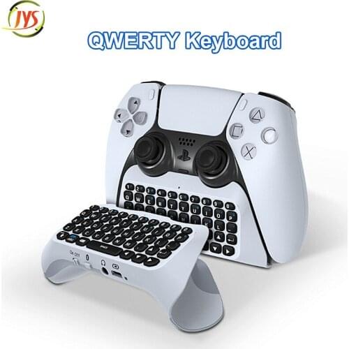3.5mm Wireless Gamepad Keyboard Bluetooth 3.0 Controller Chat Pad for SONY PS5 Dualsence Built in Speaker Gamepad Keyboard