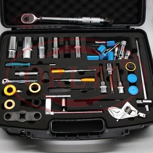 40 pcs Injector Repair Tools Common Rail car repair removal tool injector assembly disassembling tool OR7001