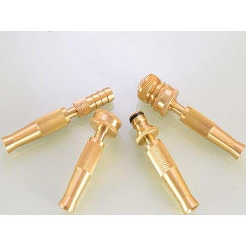 Brass Spray Nozzle High Pressure Watering Sprinkler Head Quick Connector