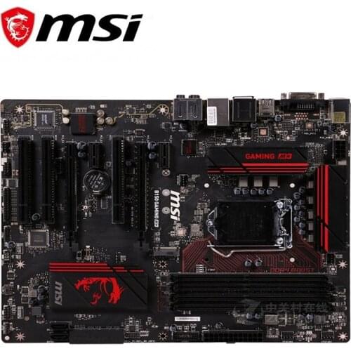 For MSI B150 GAMING M3 Motherboard LGA 1151 DDR4 For Intel B150 150M Desktop Mainboard SATA III USB3.0 PCI-E X16 3.0 Used