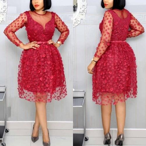 2021 new African womens clothes dashiki elegent fashion style african dresses for women short sleeve autumn dress sale