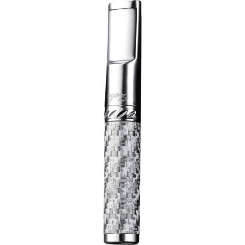 ZOBO 3 Size Full Metal Filter Cigarette Holder, Mouthpiece Cigarette Diameter (5.5mm; 6.3mm; 7.6mm) Carbon Fiber Decoration