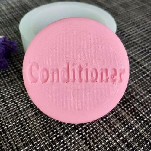 QT0183 PRZY Conditioner Letter Silicone Mold Soap Mould Handmade Soap Making Molds Candle Silicone Mold Resin Clay Mold