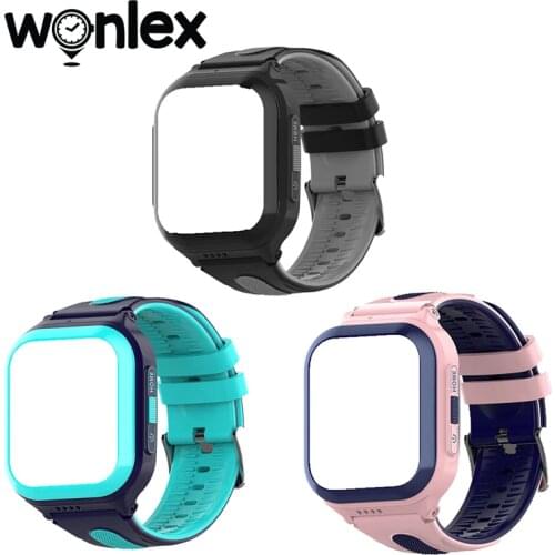 Detachable Strap Casing of Wonlex KT24S Kids GPS Smart-Watch Accessories 1/2 Sets: Watches Straps Band for Wonlex Watch